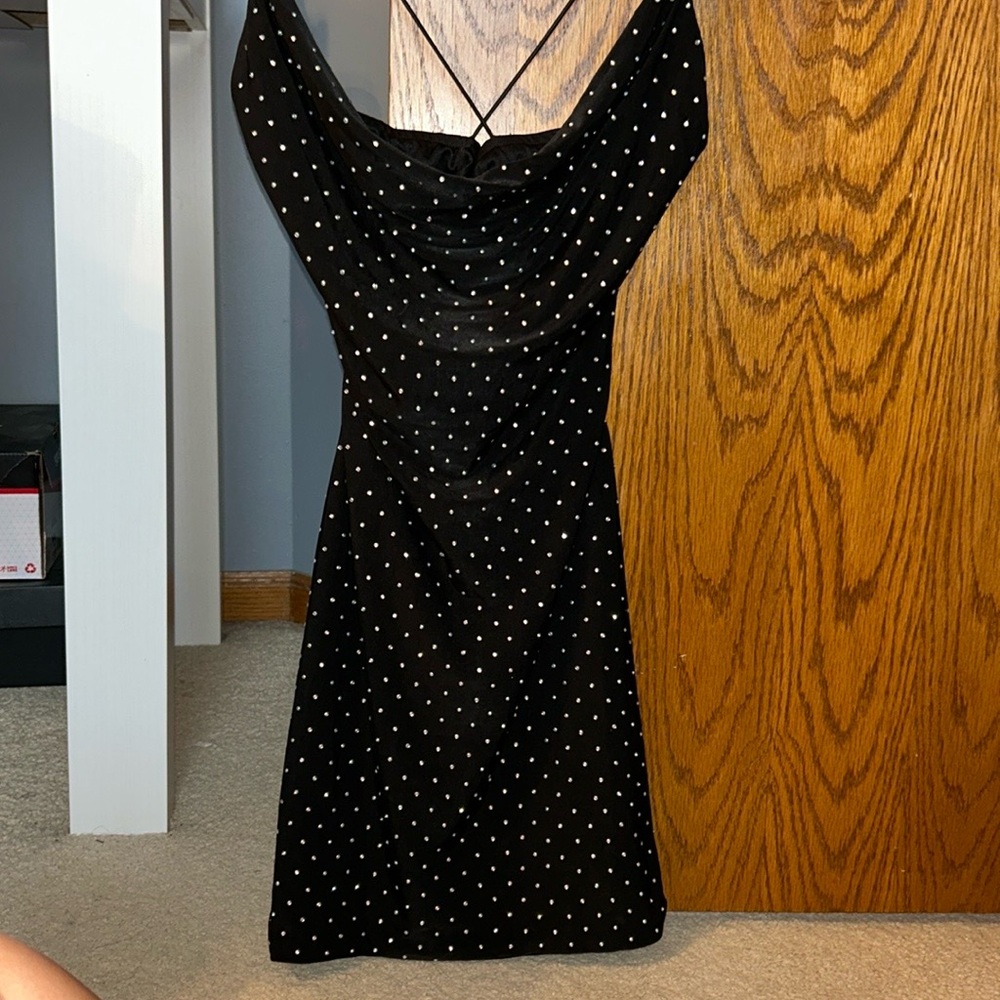 Windsor Rhinestone Mini Dress